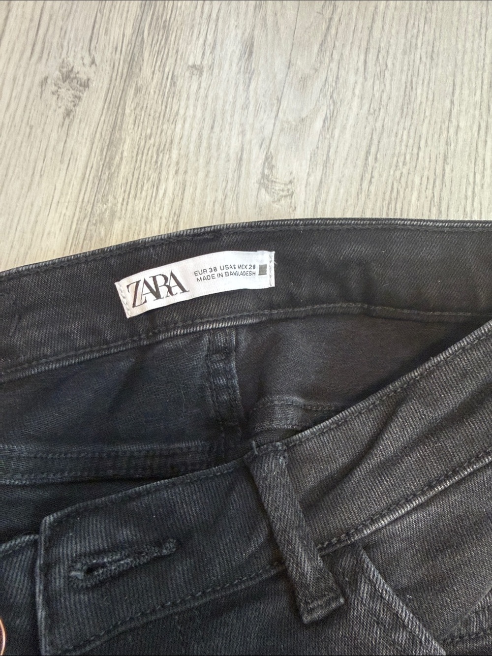Zara Black Women's Skinny Jeans - Picture 2 of 4